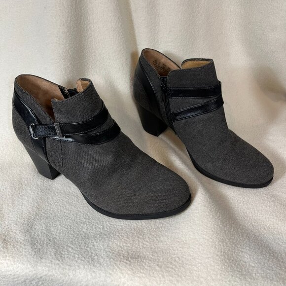 Abella True Comfort Women's 8.5 Grey Ankle Boot - Picture 6 of 11